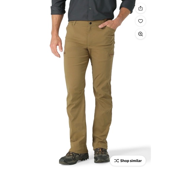 Wrangler Other - Wrangler All Terrain Men's Cargo Pants – UPF 50 – Kangaroo – Size 30x32 – NWT